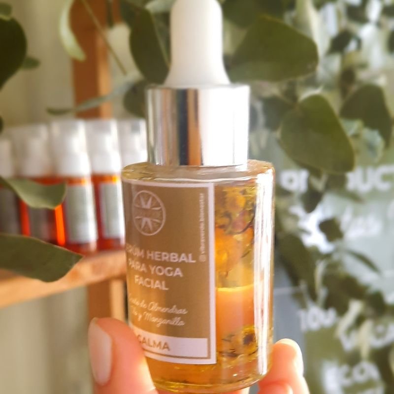Serúm Herbal para Rostro y Yoga Facial